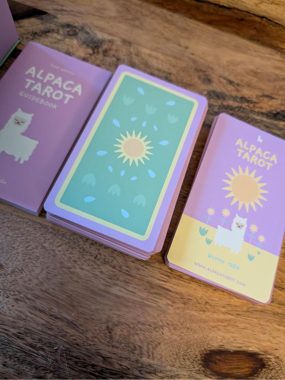 Alpaca Tarot Quynh Tran 1st Kickstarter Limited Ed Indie Tarot (Only 500 Exist) - Picture 4 of 8